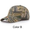 1pc Men's Adjustable Cap; Camo Baseball Hunting Fishing Twill Fitted Cap For Super Foot Bowl Sunday Party