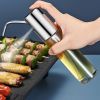 Stainless Steel Spray Oil Bottle For Barbecue; Pressurized Spray Seasoning Bottle